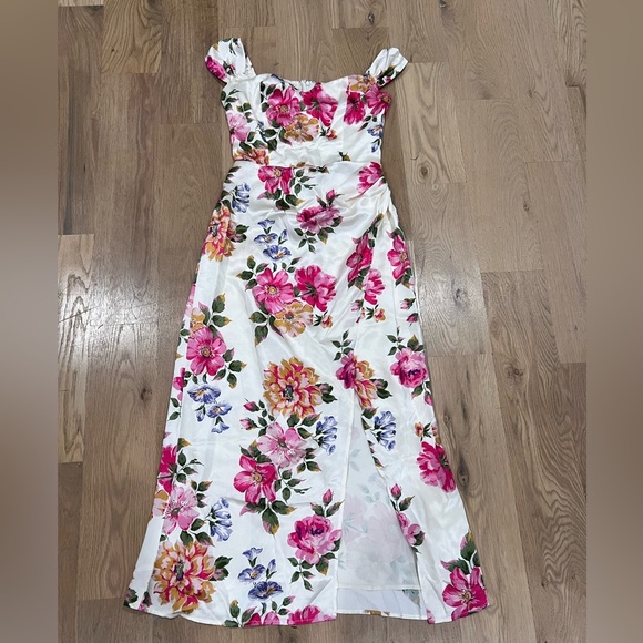 Reformation Genesis Silk Dress sz 0 - Picture 5 of 8